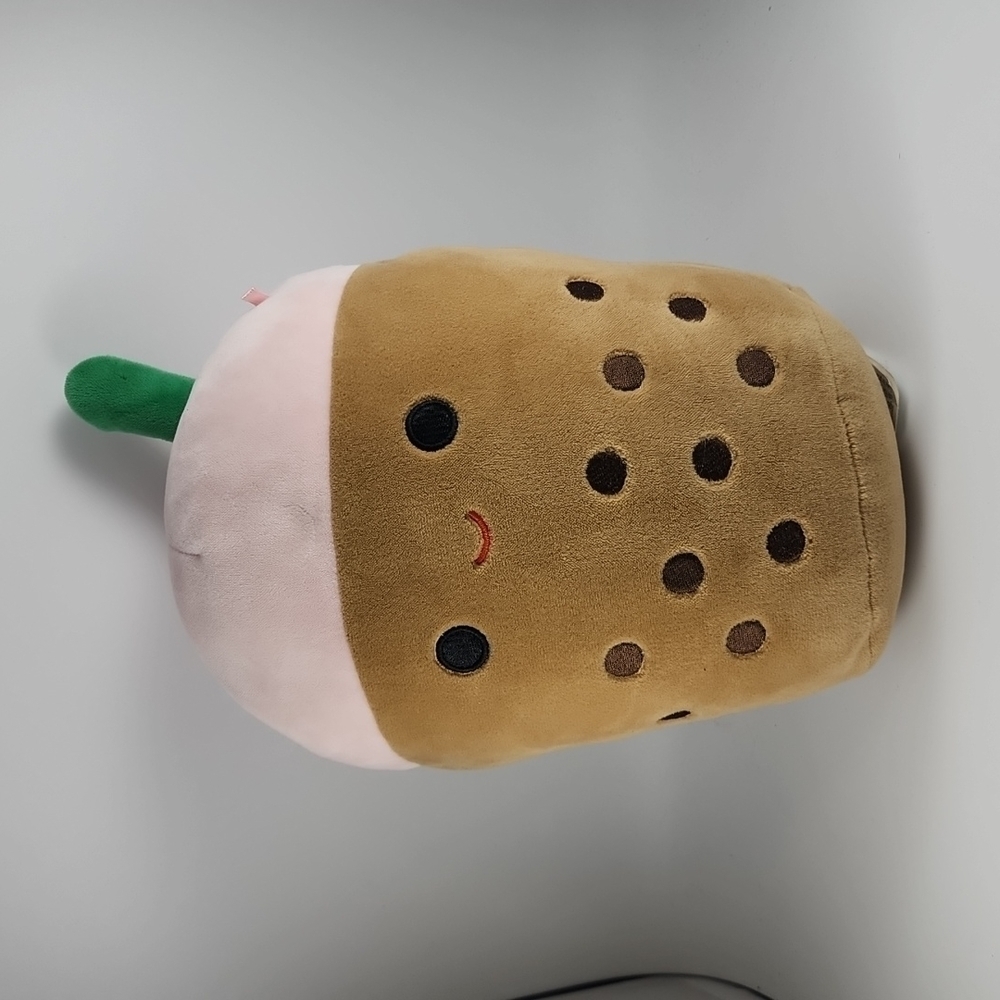 Bernice the Boba Tea is a brown Squishmallow from the Food Squad.